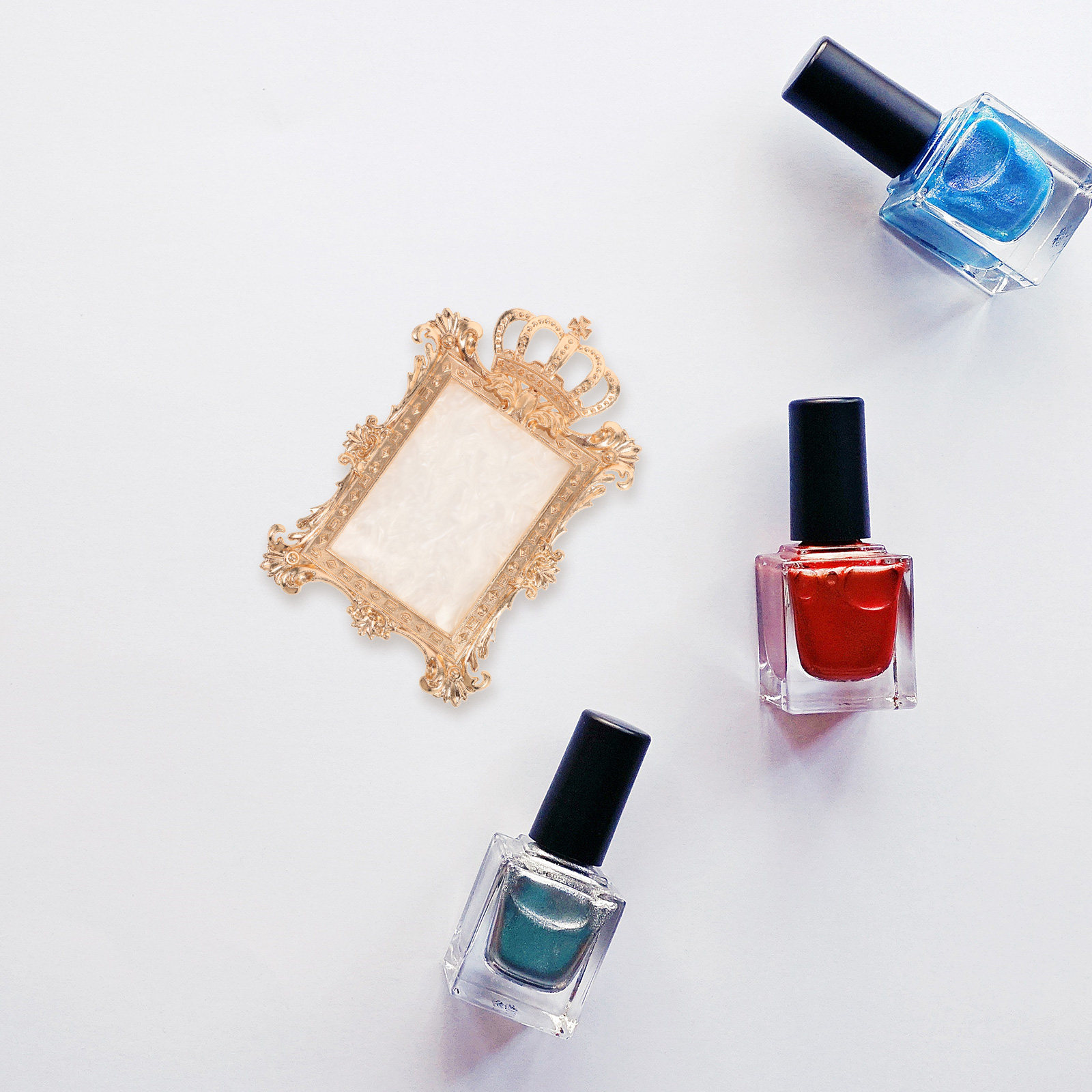 Resin Art Use - Nail Art Mixing Palette Marble Resin