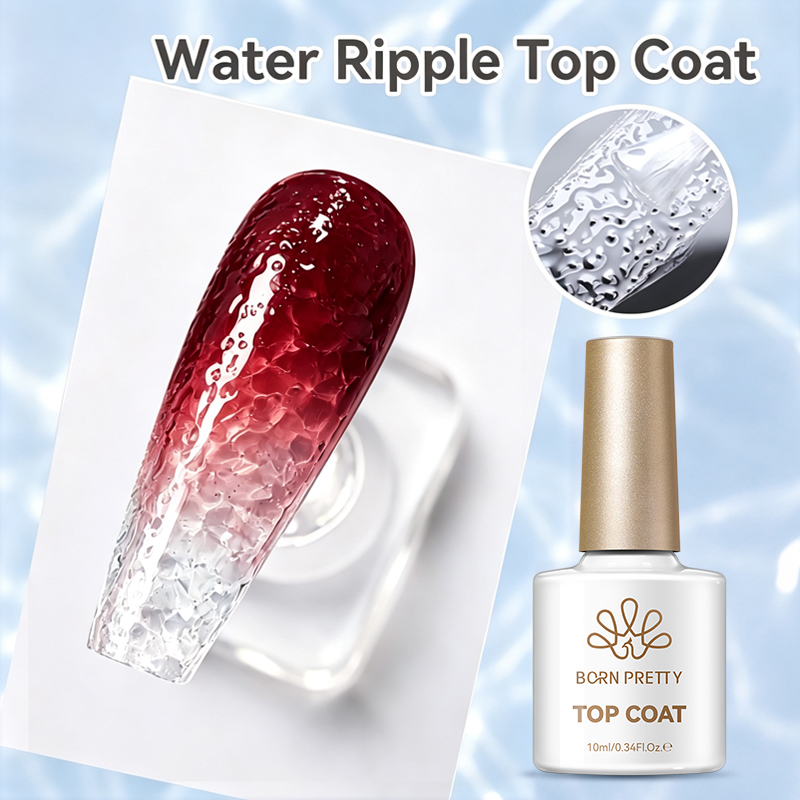 Resin Art Ocean - BORN PRETTY Clear Water Ripple Top
