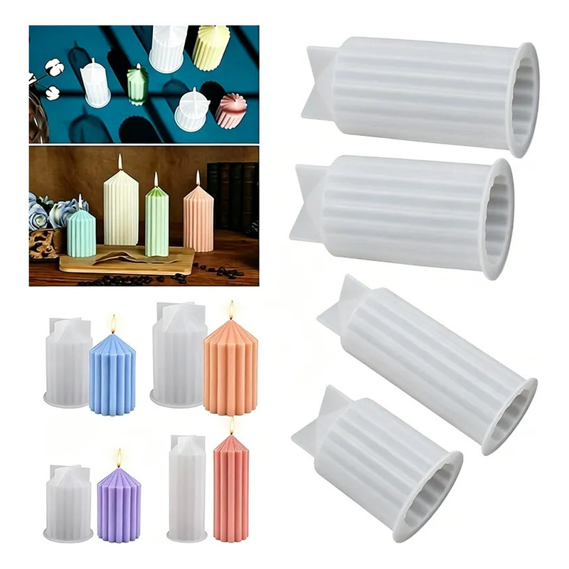 4Pcs Cylindrical Art Candle Si - огляд і ціна Resin Art Youtube