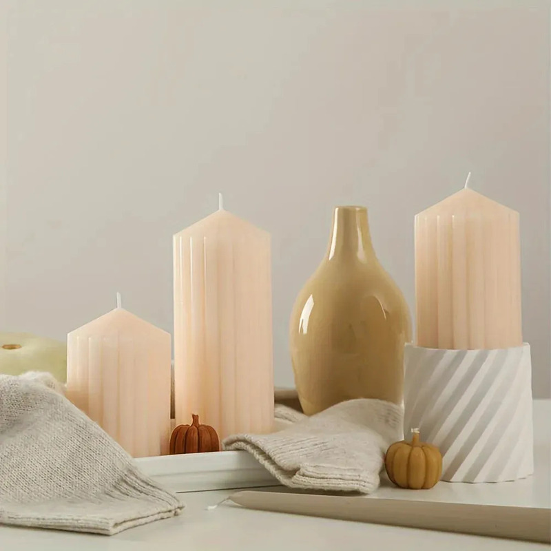 4Pcs Cylindrical Art Candle Si - огляд і ціна Resin Art Youtube