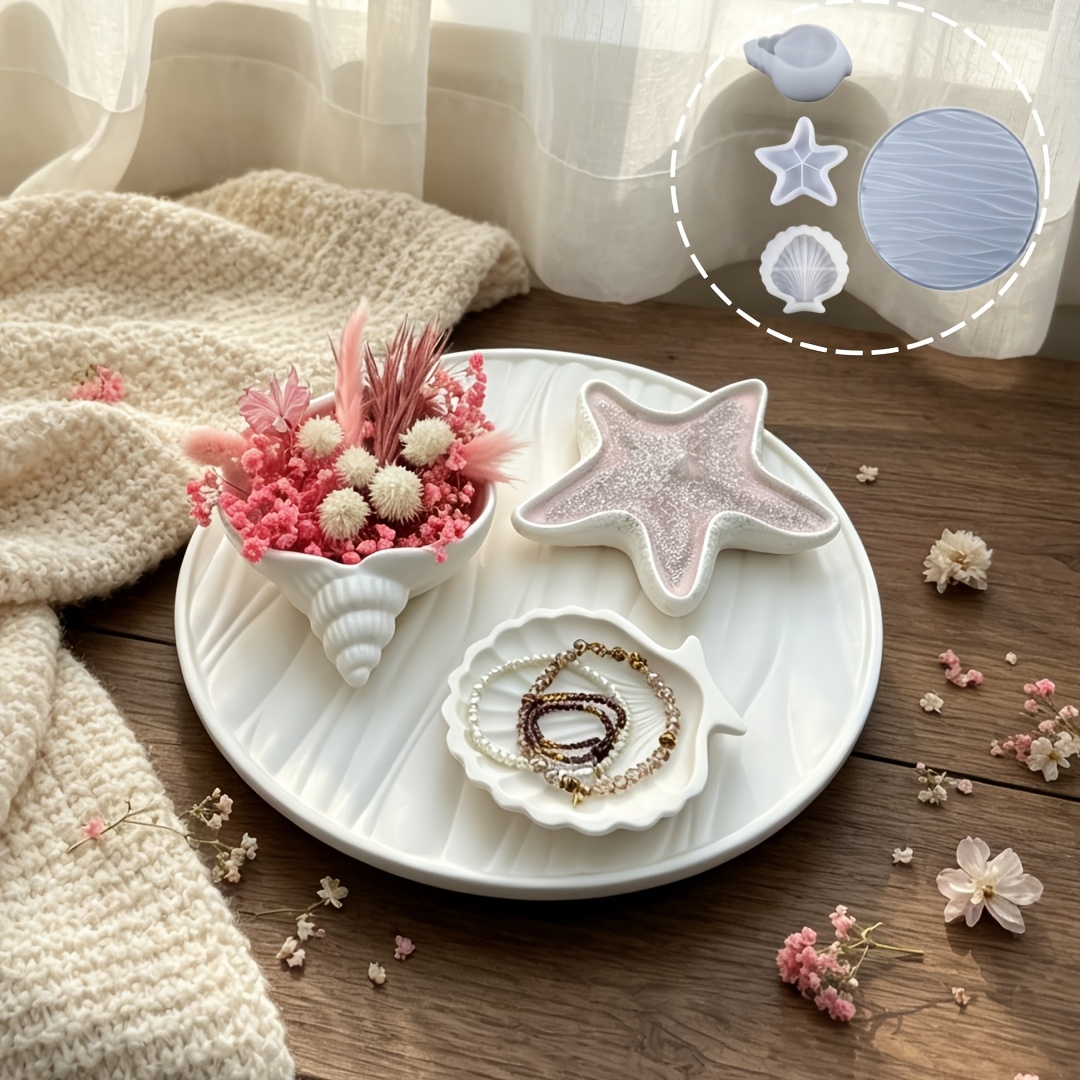 DIY Resin Mold, 4pcs Silicone  - огляд і ціна Resin Art Ocean