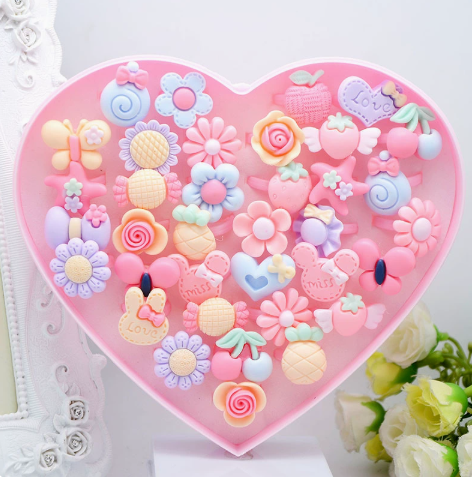 36Pcs Resin Cartoon Ring Set F - огляд і ціна Resin Art Ring