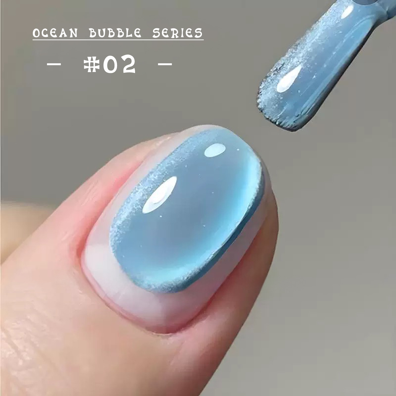 MIANEL Ocean Bubble Cat Eye Ge - огляд і ціна Resin Art Ocean