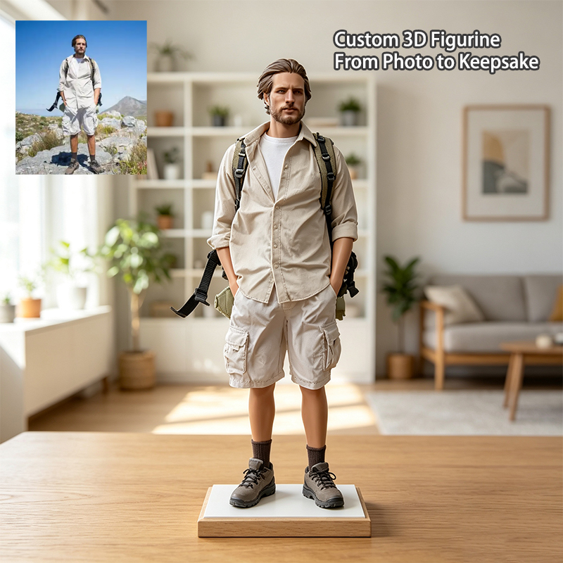 Custom Photo 3D Printed Bust P - огляд і ціна Resin Art Gift For Birthday