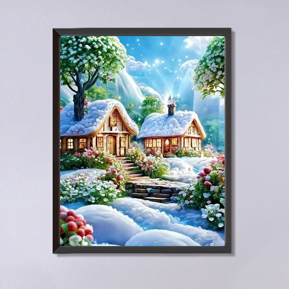 Evershine House Diamond Painti - огляд і ціна Resin Art On Wall