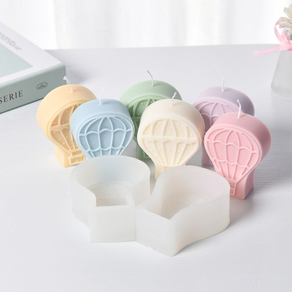 Hot Air Balloon Shape Candle S - огляд і ціна Resin Art Heat Gun