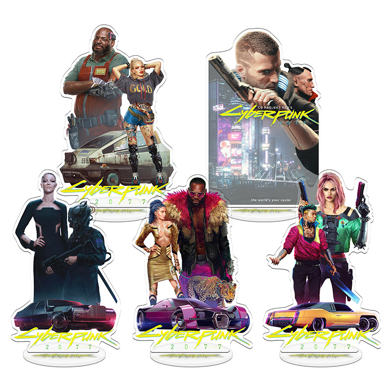 Cyberpunk 2077 V Game Merchand - огляд і ціна Resin Art Anime