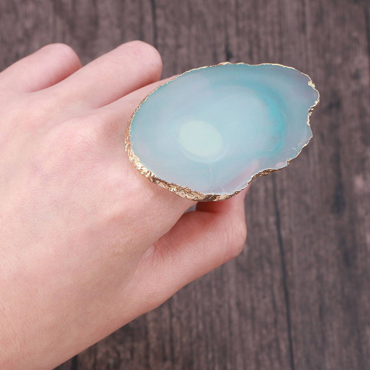 Mini Adjustable Finger Ring Ma - огляд і ціна Resin Art Ring