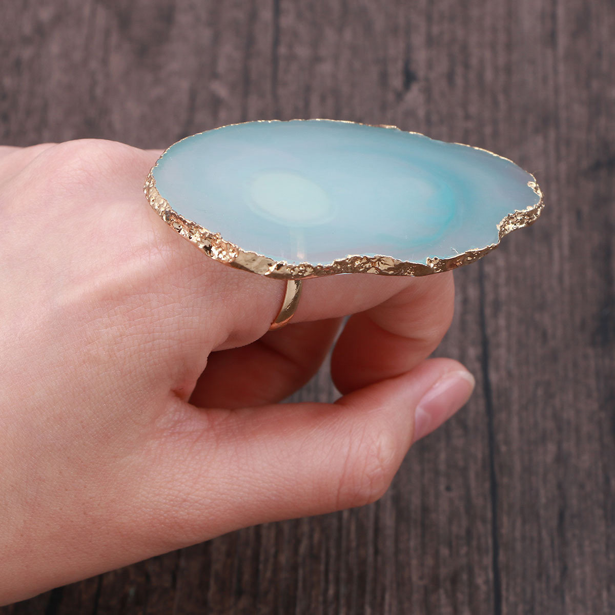 Mini Adjustable Finger Ring Ma - огляд і ціна Resin Art Ring