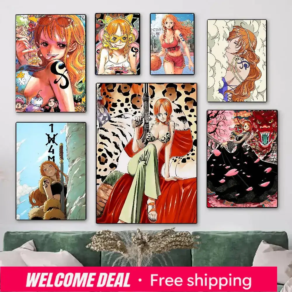 2026 1pc Anime Character Nami  - огляд і ціна Resin Art Wall Decor