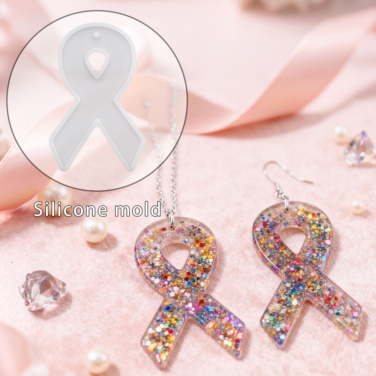 DIY Ribbon Earring Resin Molds - огляд і ціна Resin Art Products