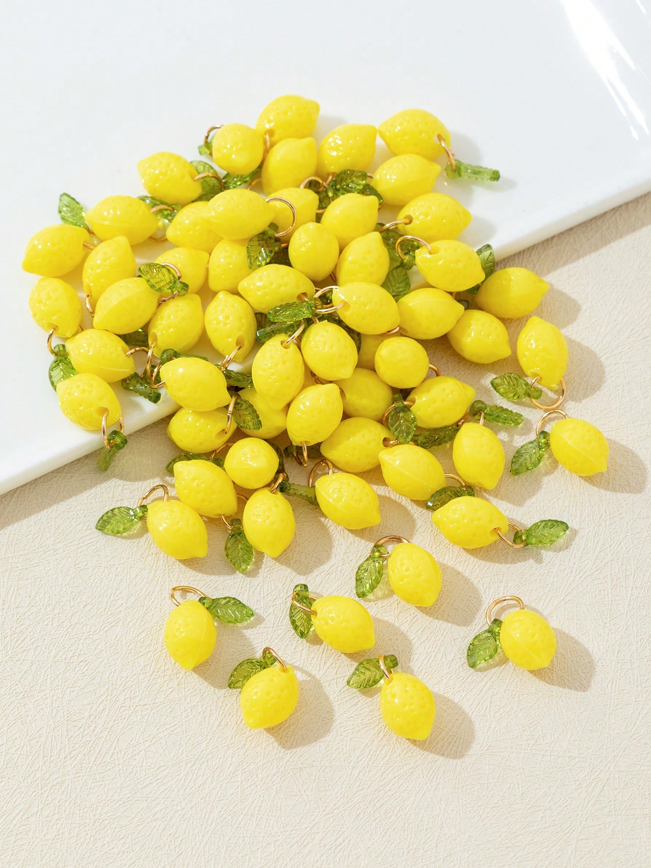 10Pcs 3D Lemon Resin Charms Pe - огляд і ціна Resin Art Products