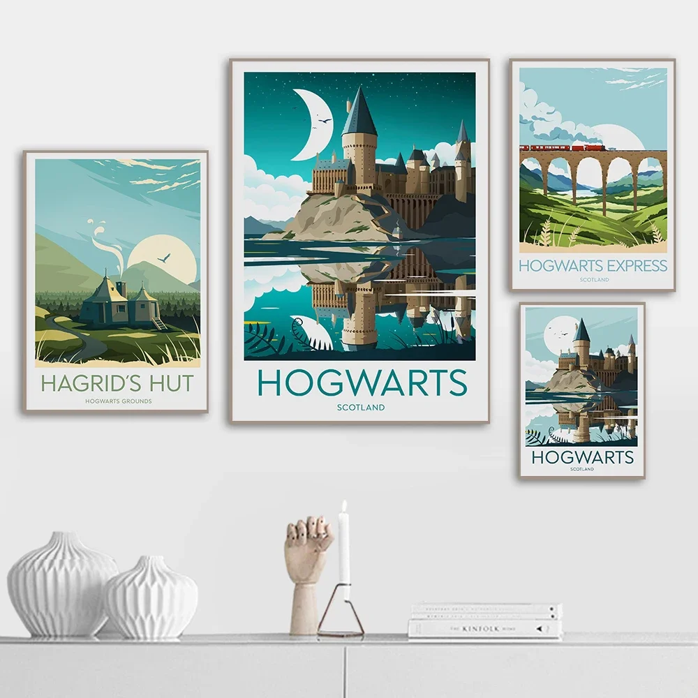 Film Aesthetics Wall Art Hogwa - огляд і ціна Resin Art Aesthetic