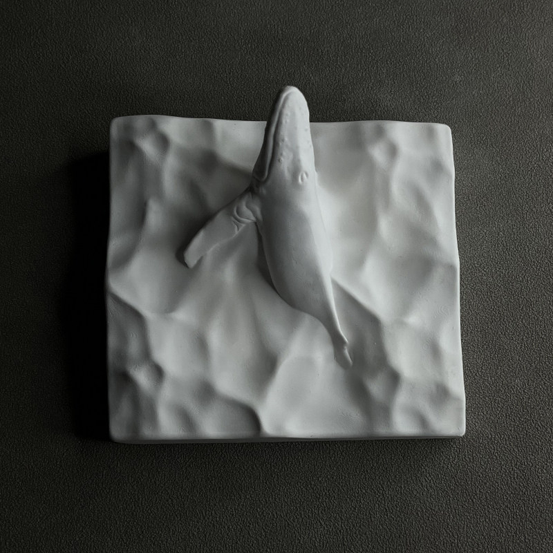 Humpback Whale Statue Plaster  - огляд і ціна Resin Art Ocean