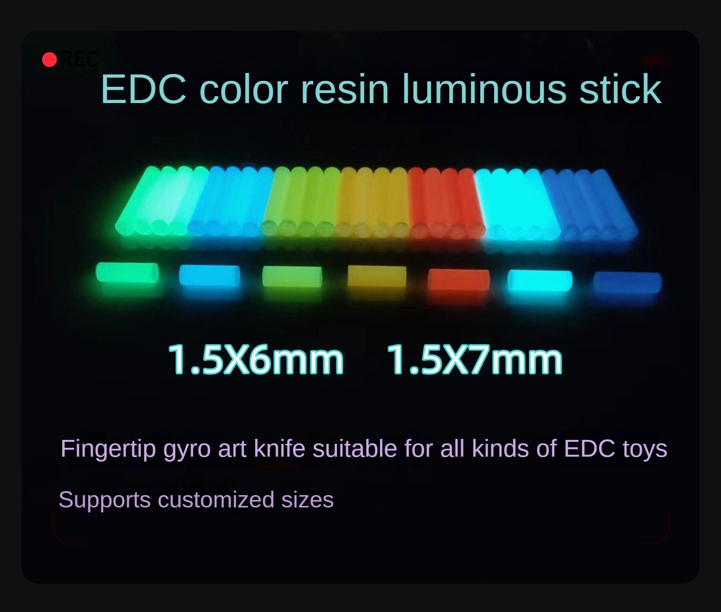Not tritium 1.5 × 6mm 1.5 x 7m - огляд і ціна Resin Art Youtube