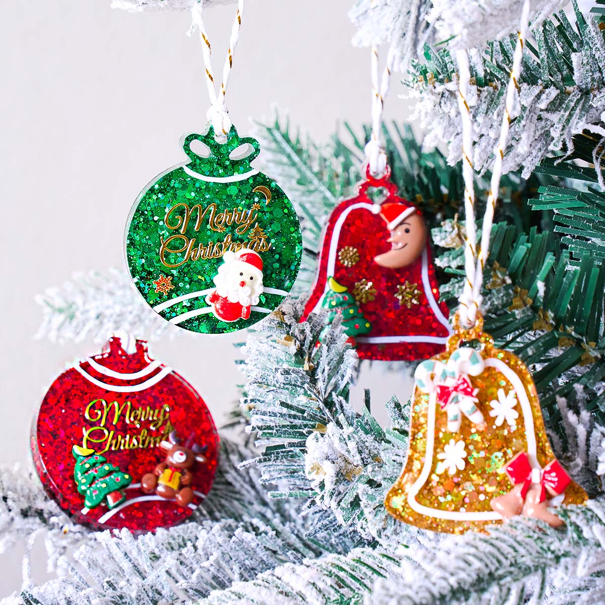 Xmas Tag Pendant Silicone Mold - огляд і ціна Resin Art Products