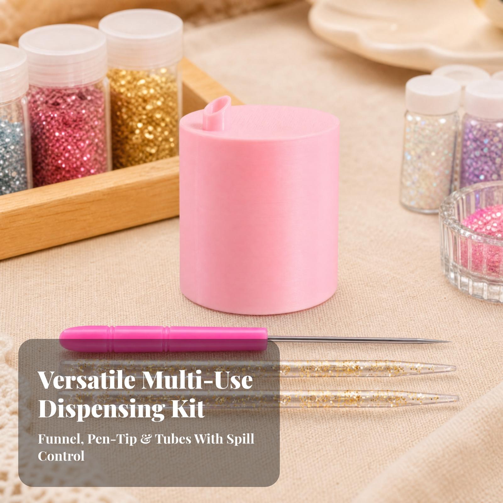 DIY Craft Package Pink Glitter - огляд і ціна Resin Art Youtube
