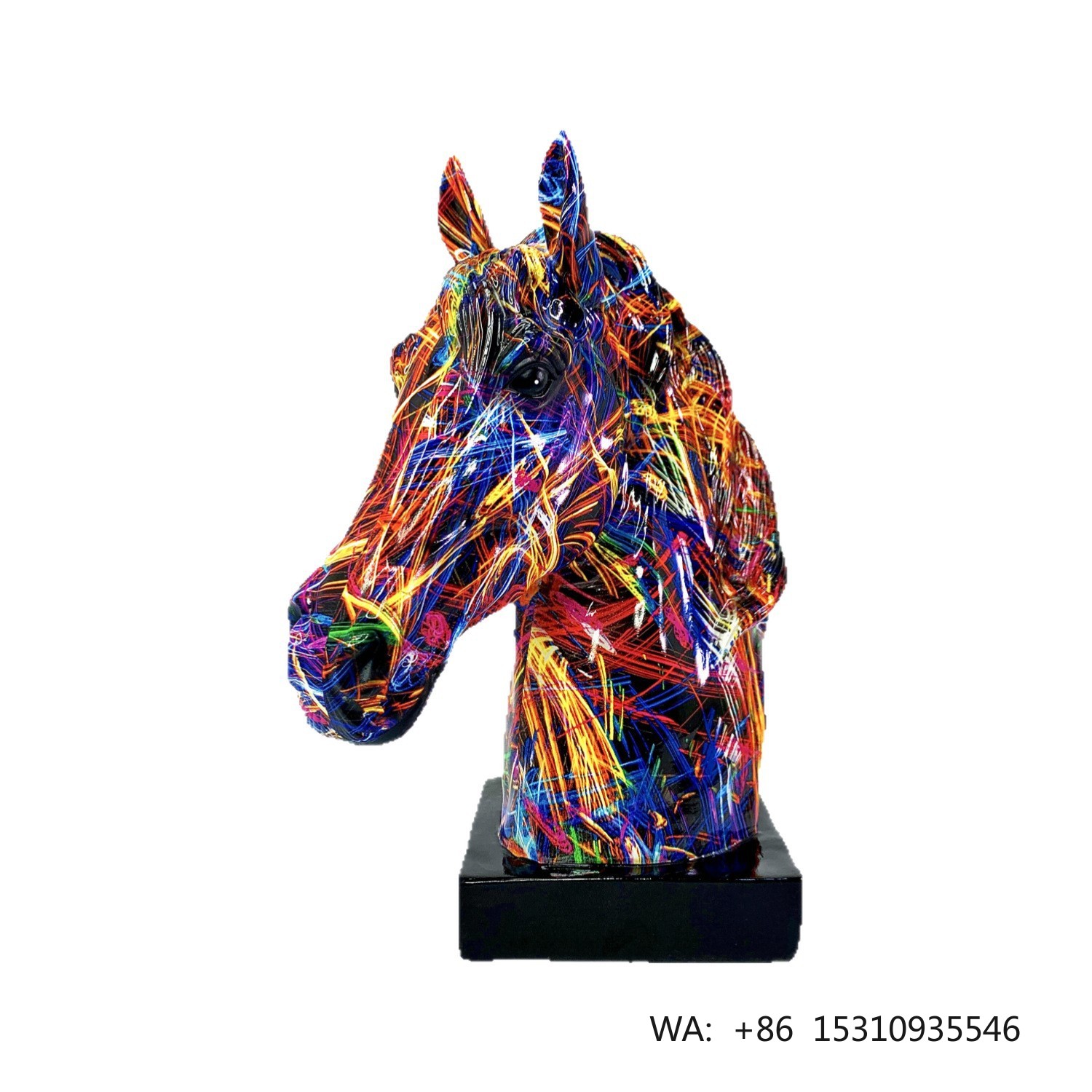 Creative Resin  Horse Head Orn - огляд і ціна Resin Art And Decor