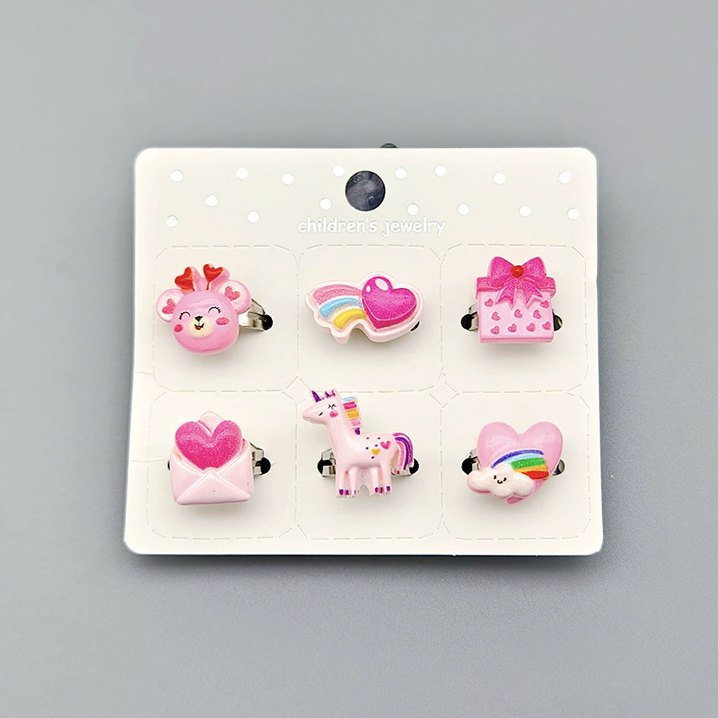 12PCS/SET Flower Gift Box Pink - огляд і ціна Resin Art Ring