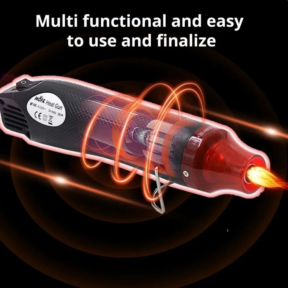 Mini Handheld Hot Air Heat Gun - огляд і ціна Resin Art Heat Gun