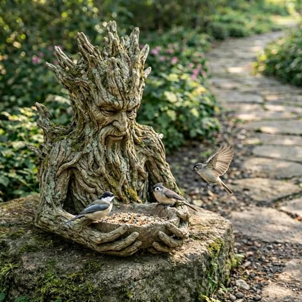 Weatherproof Resin Tree Face B - огляд і ціна Resin Art On Wood