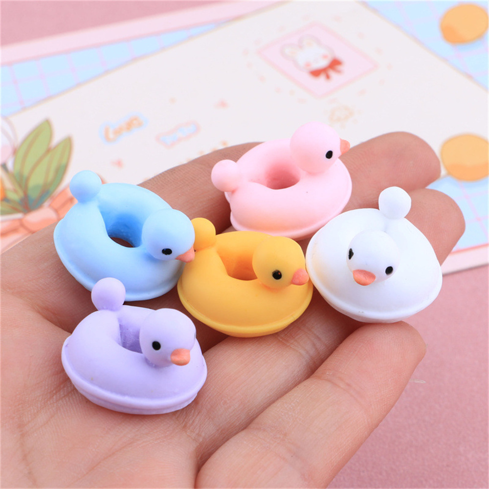 20Pcs Cartoon Duck Swim Ring D - огляд і ціна Resin Art Ring
