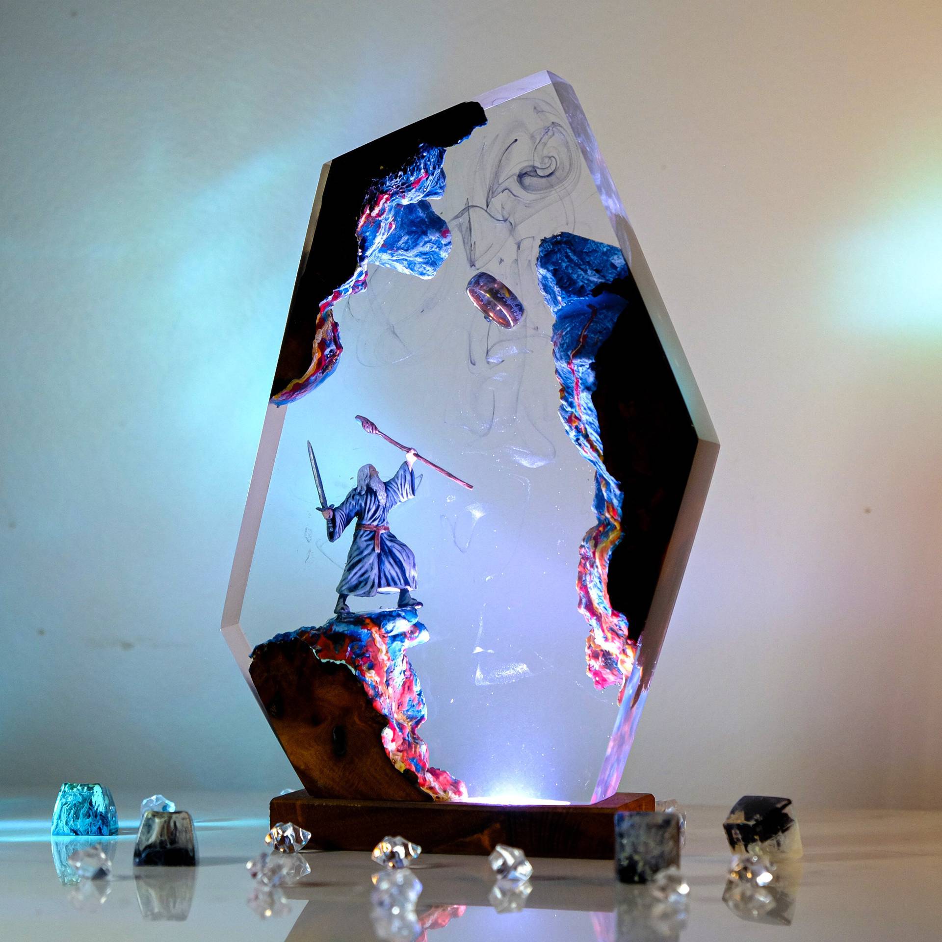 Movie Scence Figure Table Resi - огляд і ціна Resin Art Anime