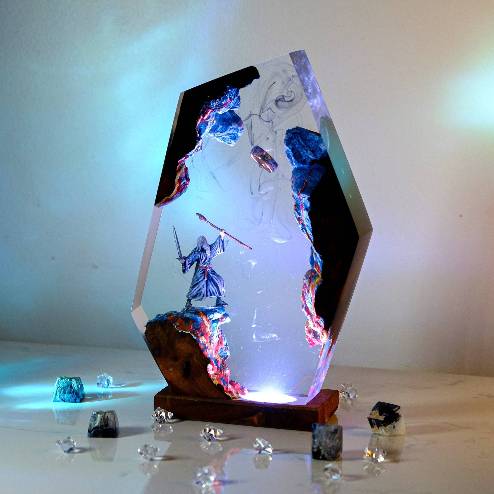 Movie Scence Figure Table Resi - огляд і ціна Resin Art Anime