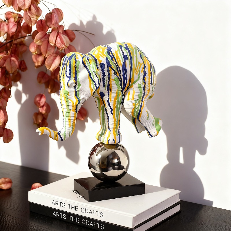 Colorful Graffiti Elephant Sta - огляд і ціна Resin Art Gift For Birthday