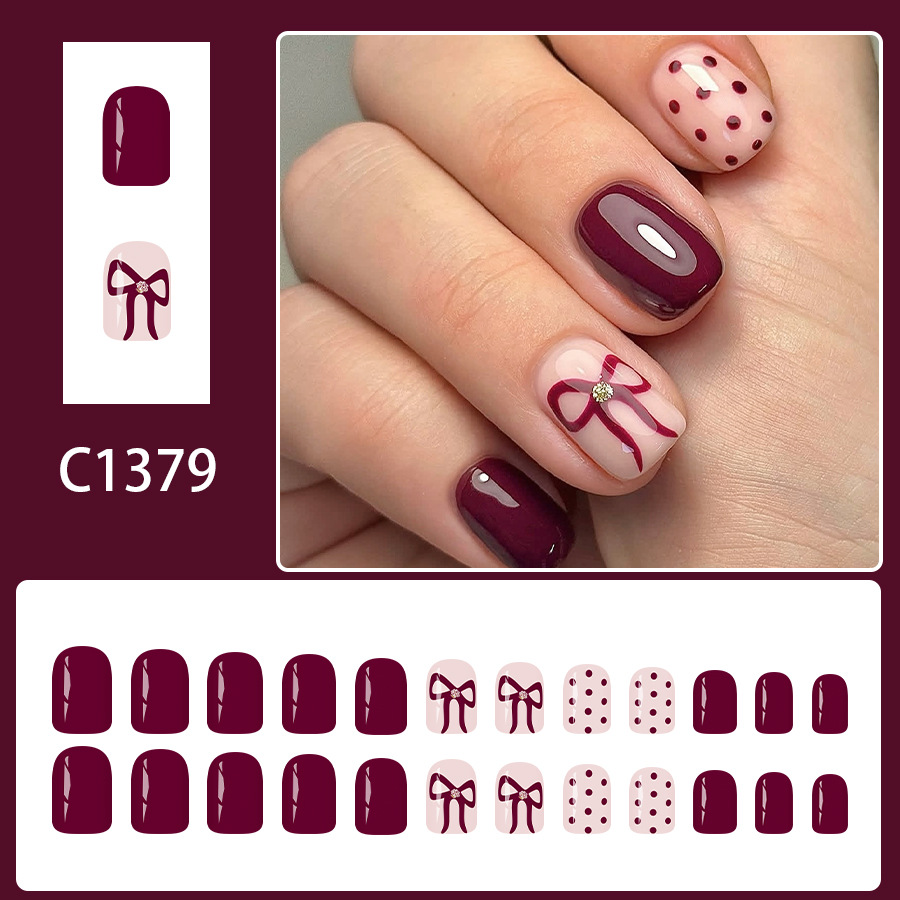 Short Square Press On Nails Gl - огляд і ціна Resin Art Glitter