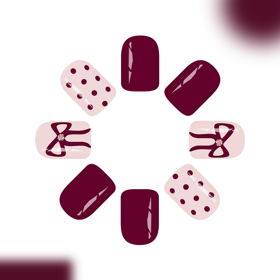 Short Square Press On Nails Gl - огляд і ціна Resin Art Glitter