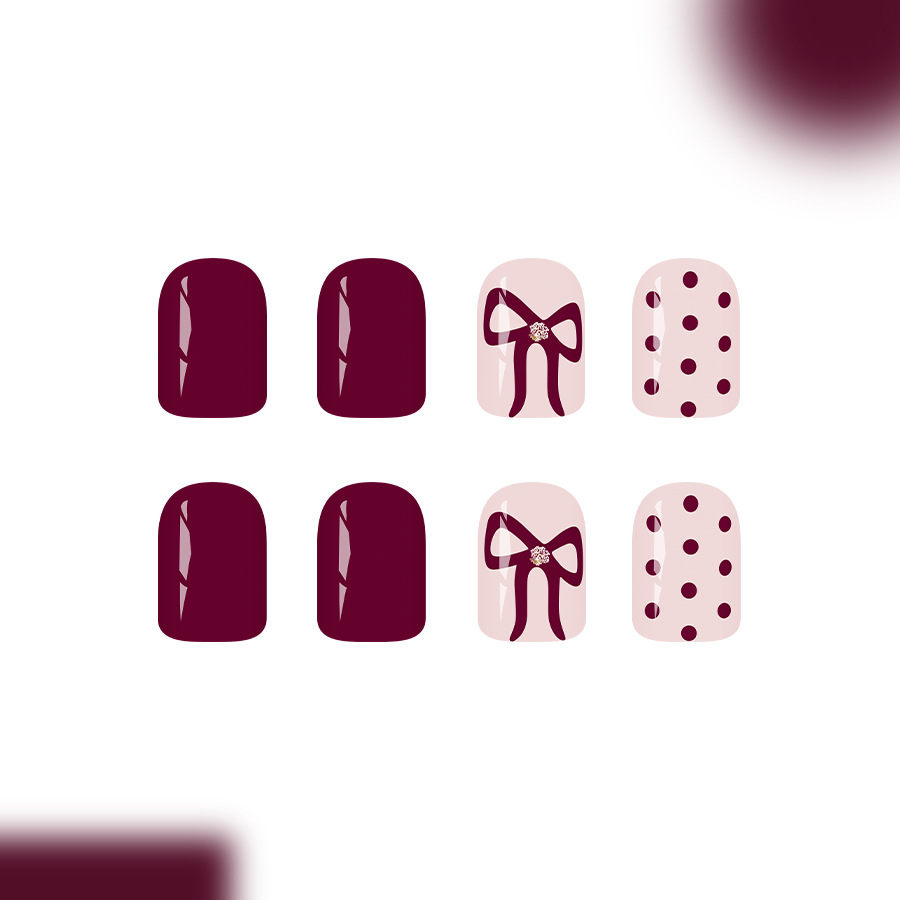 Short Square Press On Nails Gl - огляд і ціна Resin Art Glitter