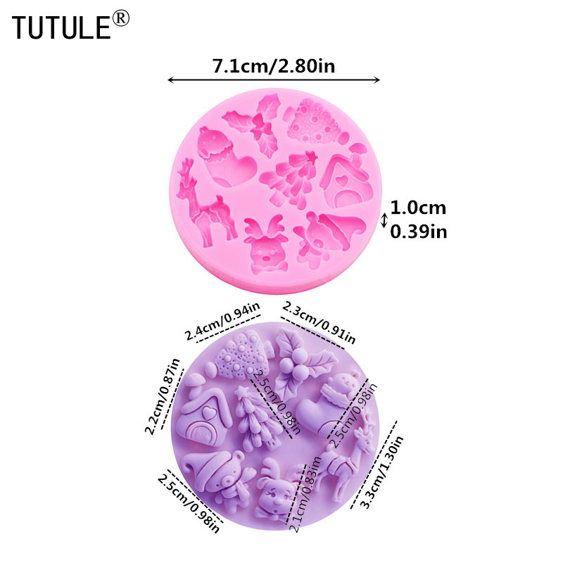 Christmas Series Silicone Mold - огляд і ціна Resin Art Products