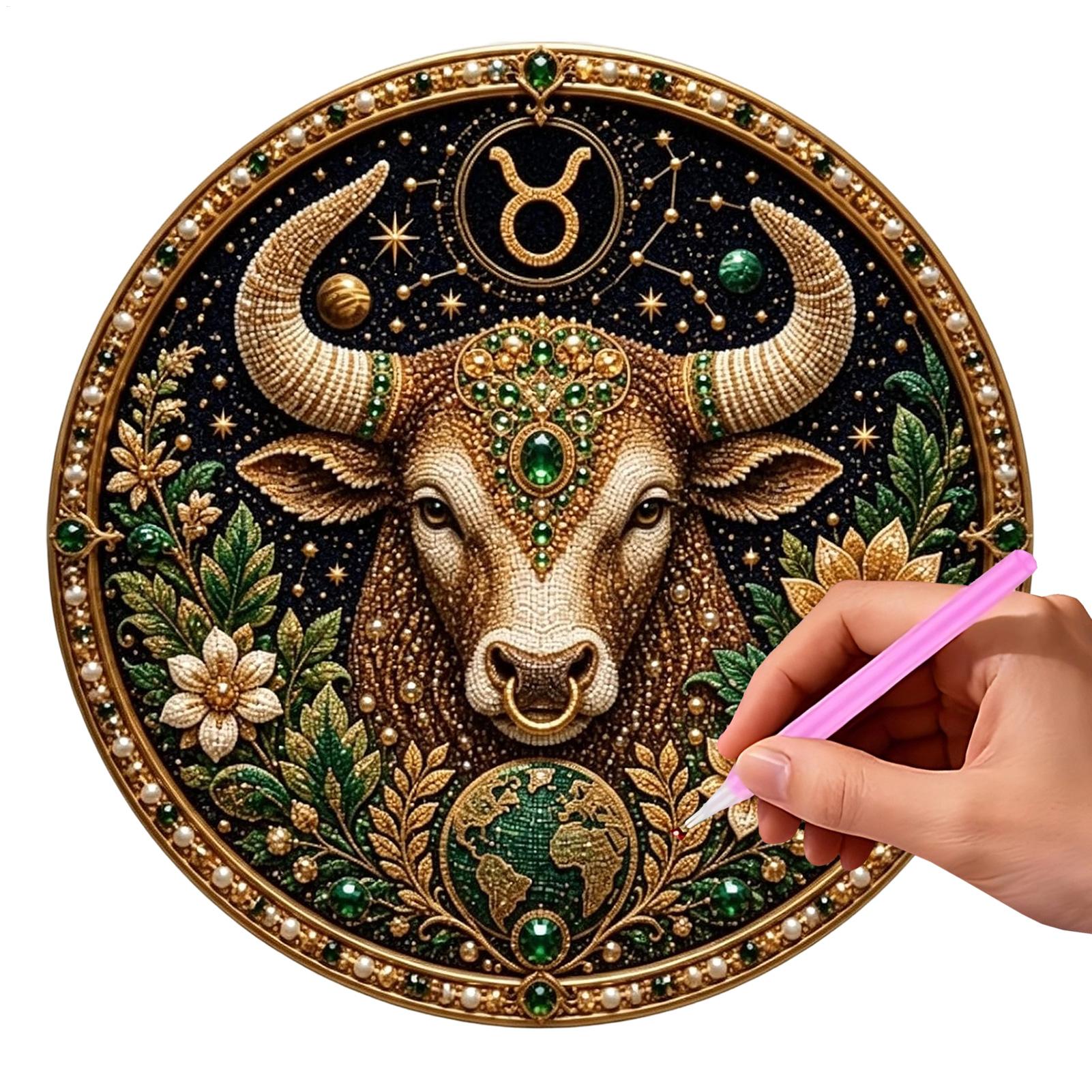 12 Zodiacs Signs Pearl Art Kit - огляд і ціна Resin Art On Wall