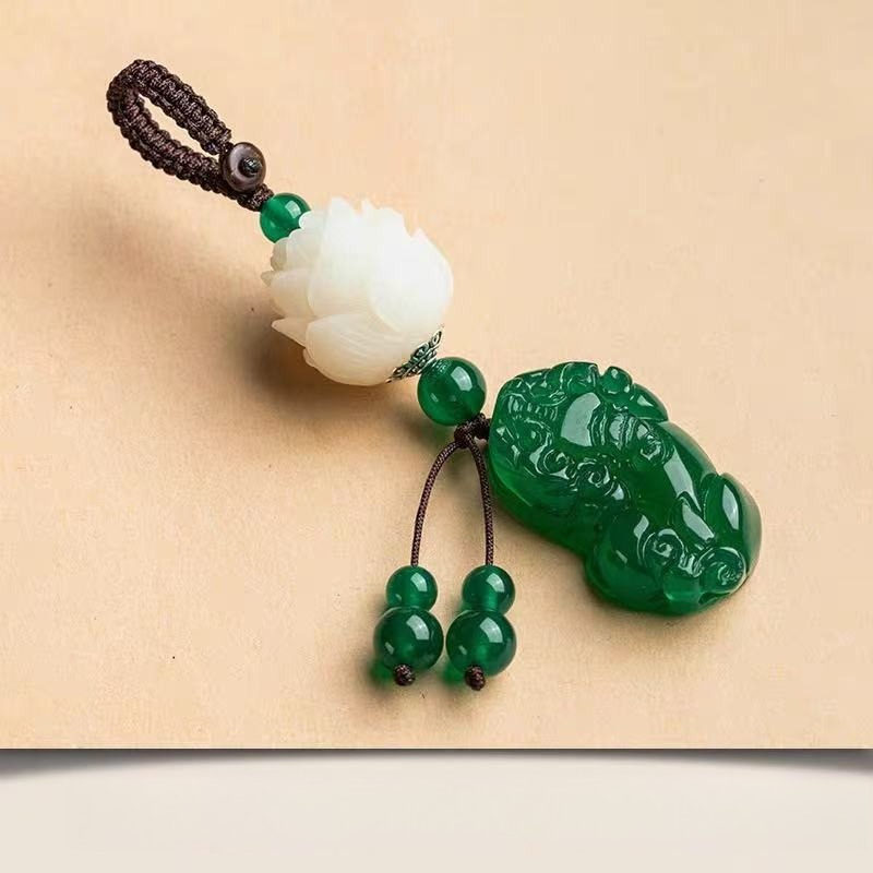Pendant Lotus Keychain Car Cha - огляд і ціна Resin Art Ring