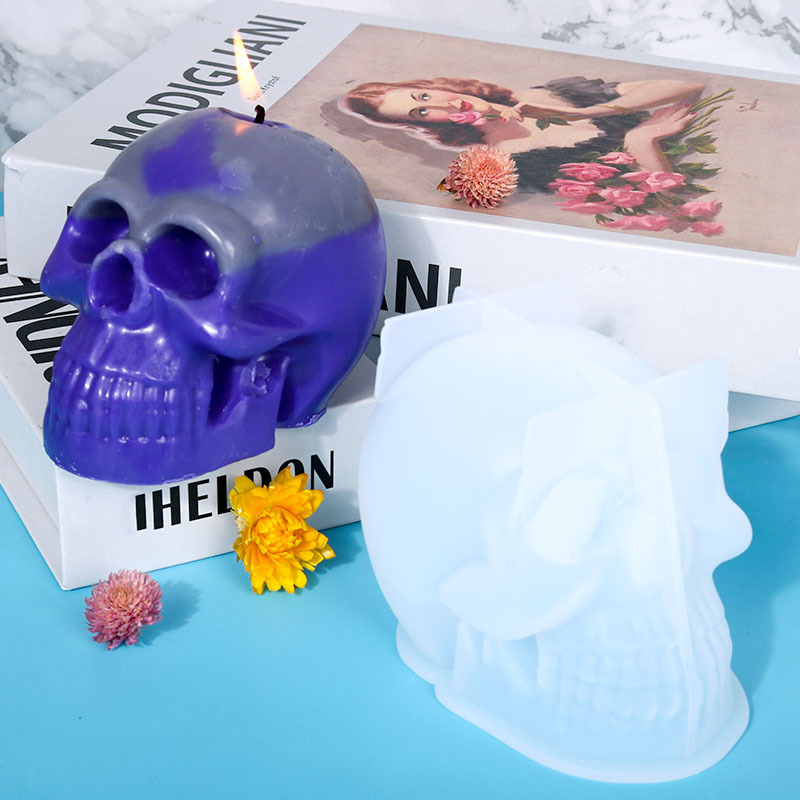 Silicone mold for resin skull  - огляд і ціна Resin Art Heat Gun