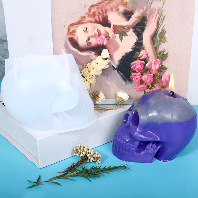 Silicone mold for resin skull  - огляд і ціна Resin Art Heat Gun