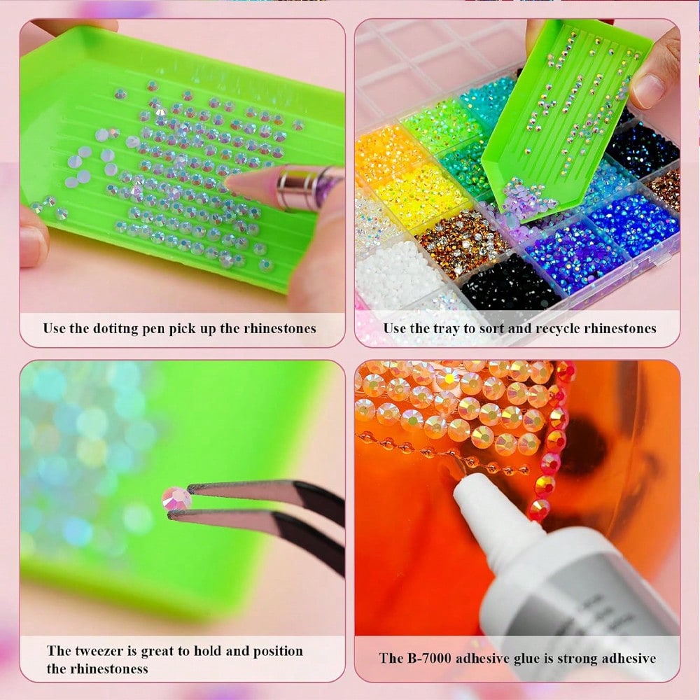 Bedazzling Kit 40 Colors Resin - огляд і ціна Resin Art Gift For Birthday
