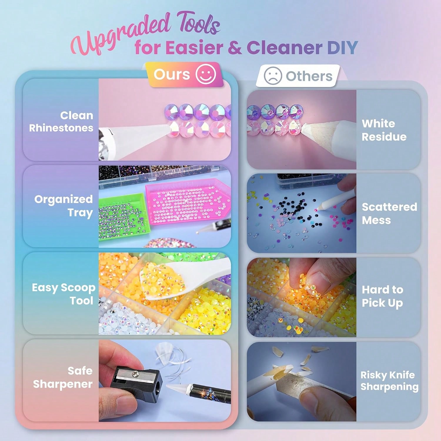 Bedazzling Kit 40 Colors Resin - огляд і ціна Resin Art Gift For Birthday