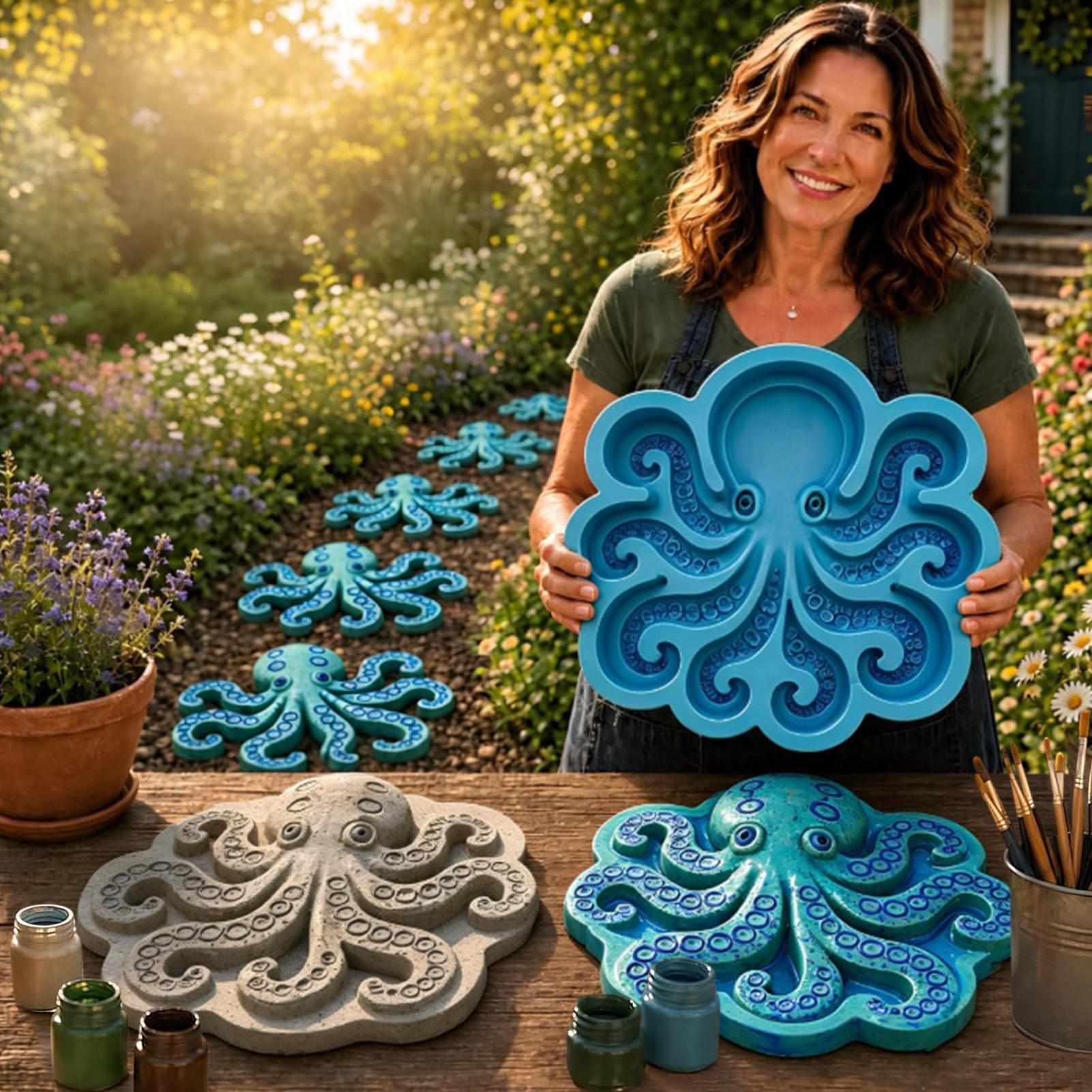 Garden Path Cement Mould Concr - огляд і ціна Resin Art Ocean