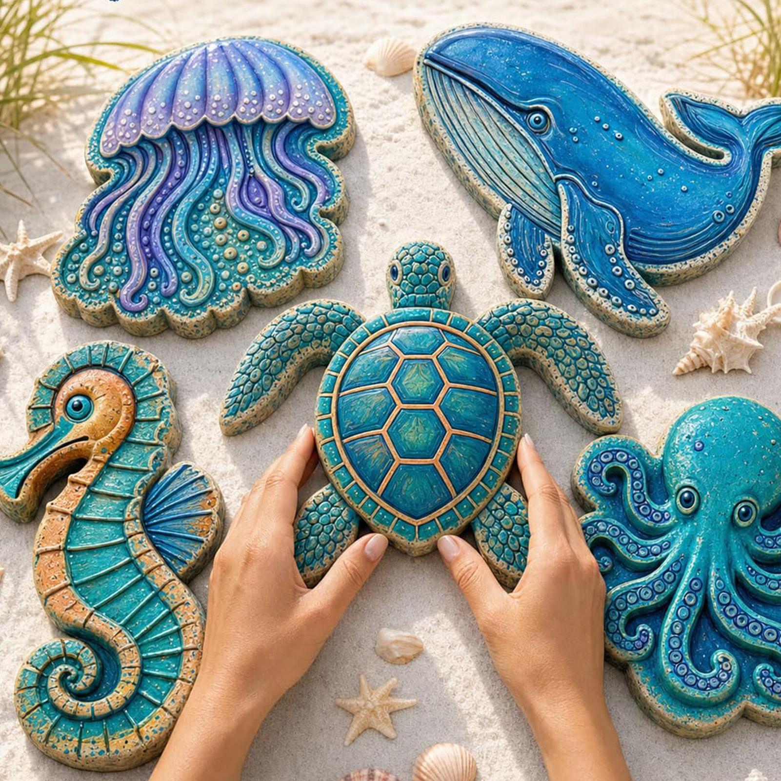 Garden Path Cement Mould Concr - огляд і ціна Resin Art Ocean