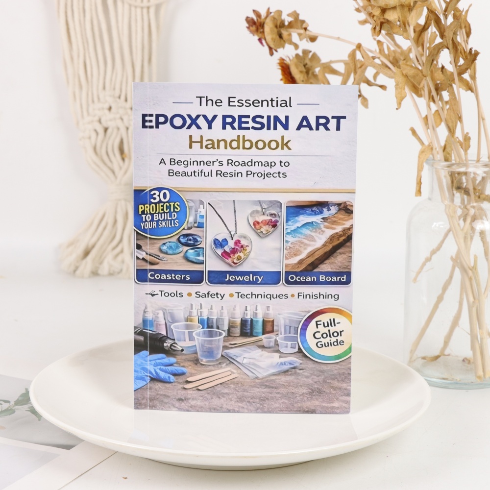 Epoxy Resin Art Handbook, 30 D - огляд і ціна Resin Art Ocean