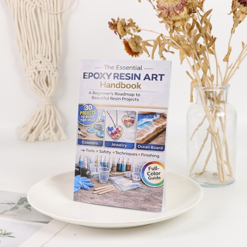 Epoxy Resin Art Handbook, 30 D - огляд і ціна Resin Art Ocean