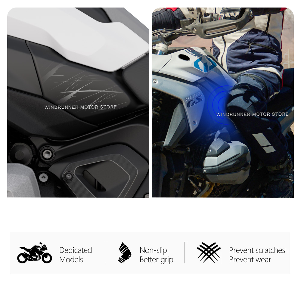 2024 Motorcycle Non-slip Side  - огляд і ціна Resin Art Sticker