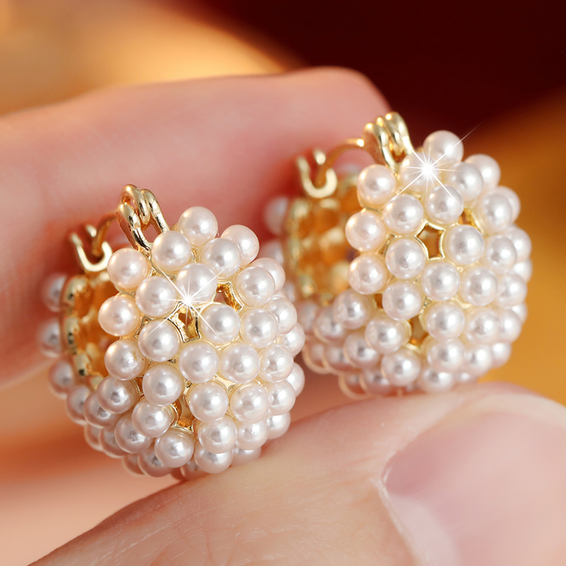 Elegant Luxury Imitation Pearl - огляд і ціна Resin Art Ring