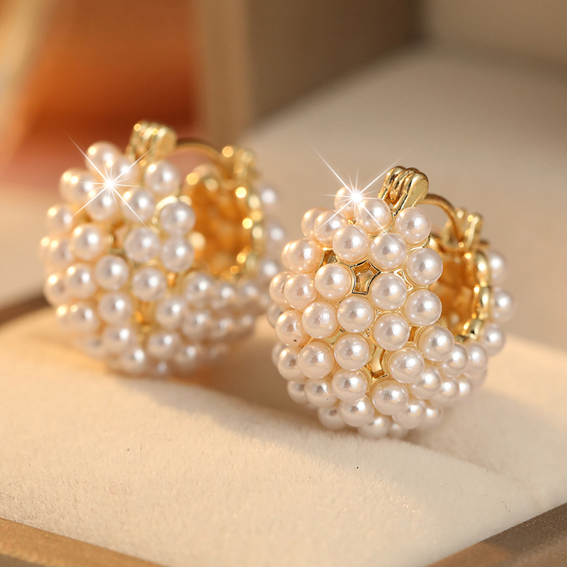 Elegant Luxury Imitation Pearl - огляд і ціна Resin Art Ring