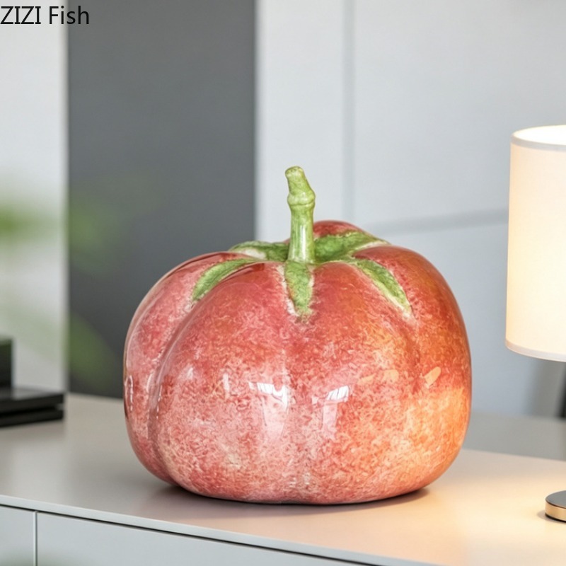 Creative Pink Pumpkin Ornament - огляд і ціна Resin Art Aesthetic