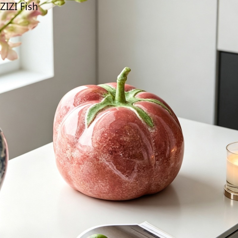 Creative Pink Pumpkin Ornament - огляд і ціна Resin Art Aesthetic