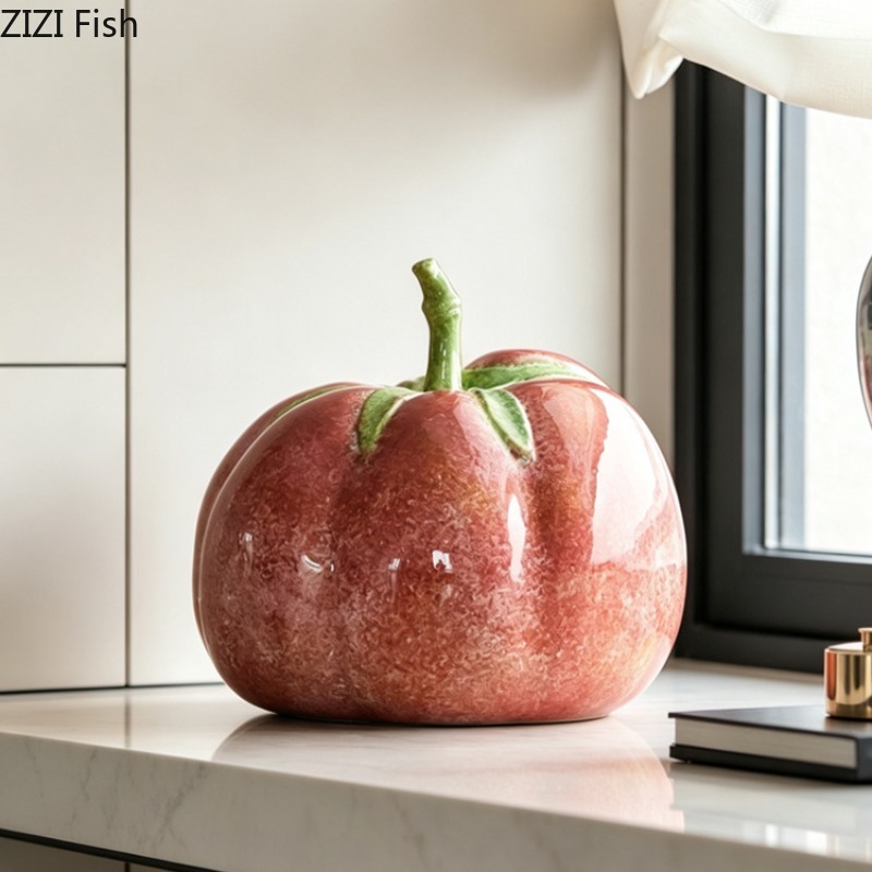 Creative Pink Pumpkin Ornament - огляд і ціна Resin Art Aesthetic