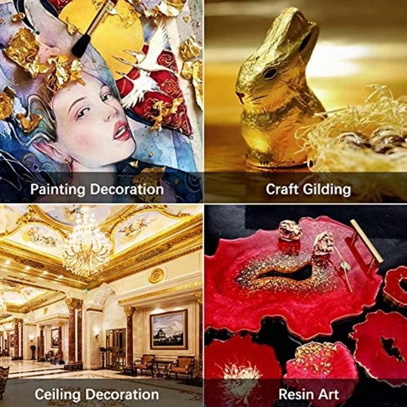 100pcs Imitation Gold Sliver C - огляд і ціна Resin Art Gift For Birthday